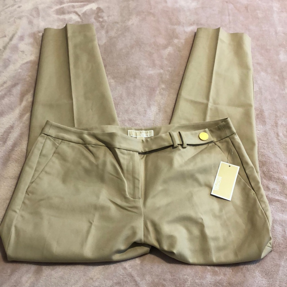 Michael Kors Tan Slacks